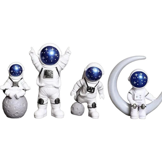 Astronauta Decoracion, 4 Piezas, Niños, Adultos, Decorativo